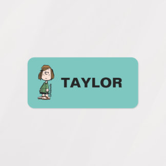 Peppermint Patty Rolling Eyes Kids' Labels