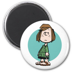 Peppermint Patty Rolling Eyes Magnet
