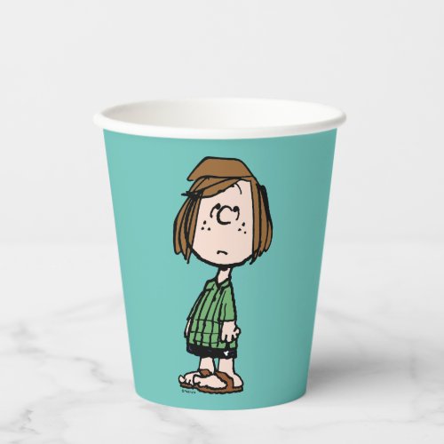 Peppermint Patty Rolling Eyes Paper Cups