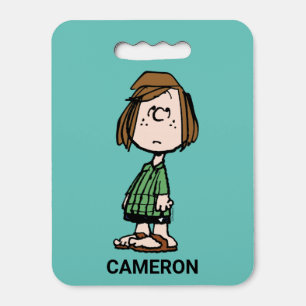 Peppermint Patty Rolling Eyes Seat Cushion