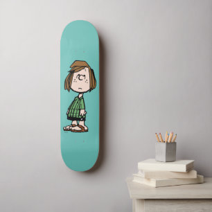 Peppermint Patty Rolling Eyes Skateboard