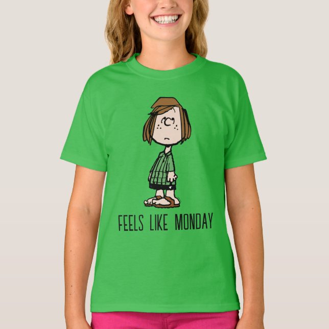 Peppermint Patty Rolling Eyes T-Shirt (Front)