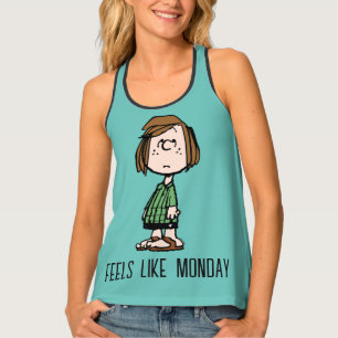 Peppermint Patty Rolling Eyes Tank Top