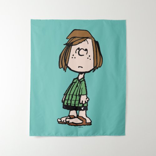 Peppermint Patty Rolling Eyes Tapestry