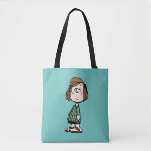 Peppermint Patty Rolling Eyes Tote Bag