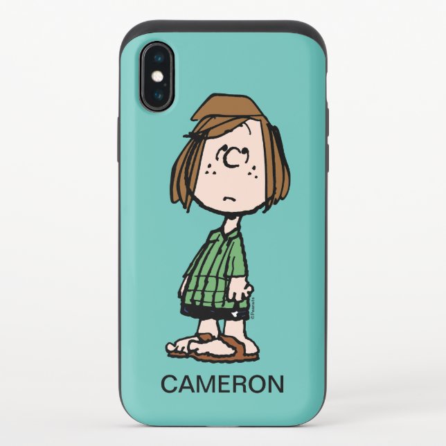 Peppermint Patty Rolling Eyes Uncommon iPhone Case (Back)
