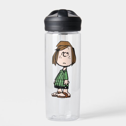 Peppermint Patty Rolling Eyes Water Bottle