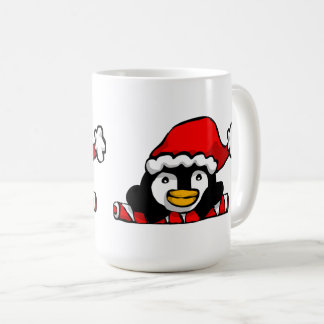 Peppermint Penguin Mug