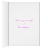 Peppermint Pink Geranium 2 Cards (Inside (Right))