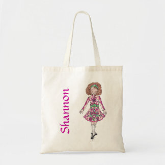 Peppermint Pink Irish Dancer Tote Bag