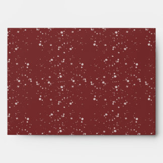 Peppermint Snow Envelope