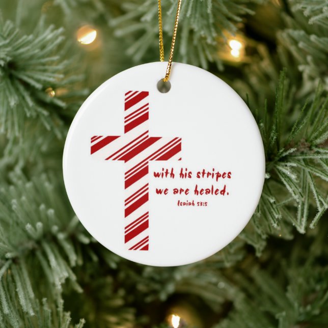 Peppermint Stripes Ornament (Tree)