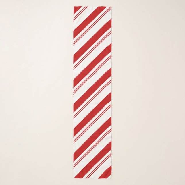 Peppermint Stripes Scarf (Front)