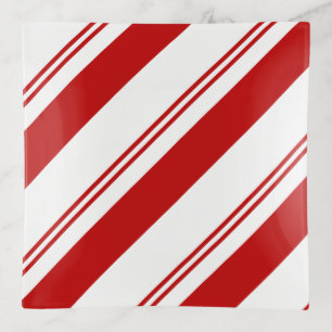 Peppermint Stripes Trinket Tray