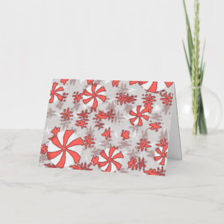 Peppermint Swirl card