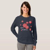 Peppermint Swirl Christmas Shirt (Front Full)