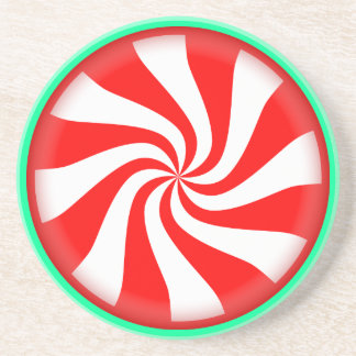 Peppermint Swirl Coaster