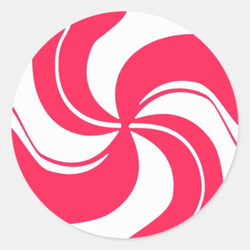 Peppermint Swirl Sticker