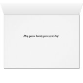Peppermint Tulips (Impasto) Cards (Inside Horizontal (Bottom))