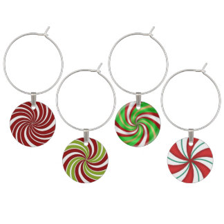 Peppermint wine charms