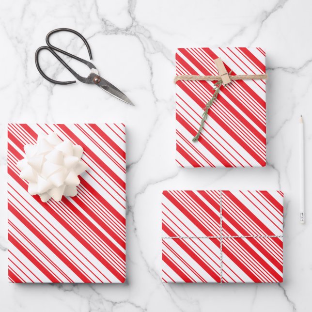 Peppermint Wrapping Paper (Front)