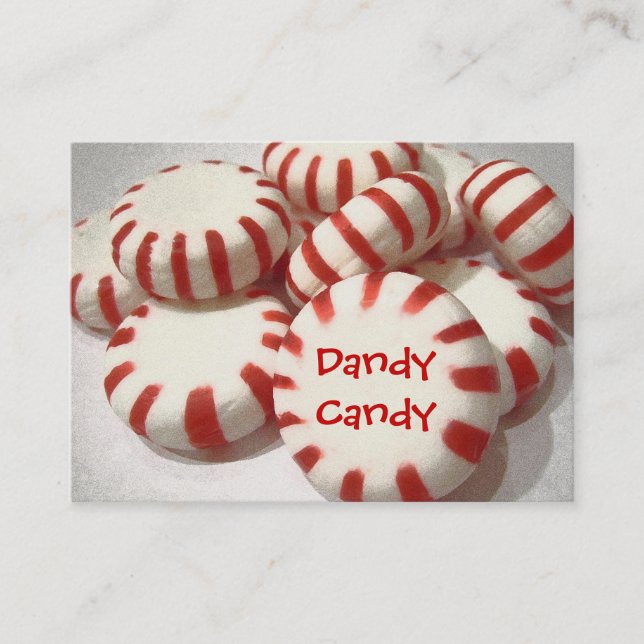 Peppermints Business Card (Front)