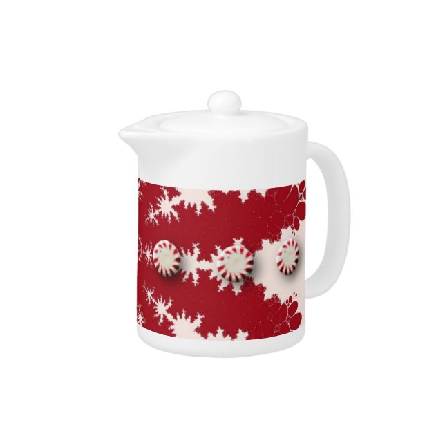 Peppermints Teapot (Right)