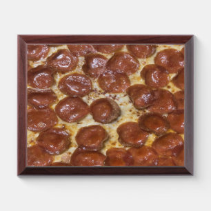 Pepperoni Pizza Award Plaque