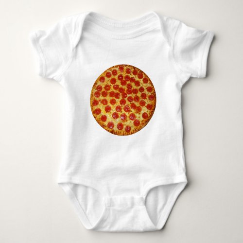 Pepperoni Pizza Baby Bodysuit