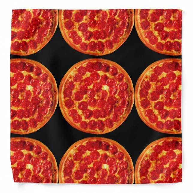 Pepperoni Pizza Bandana (Front)