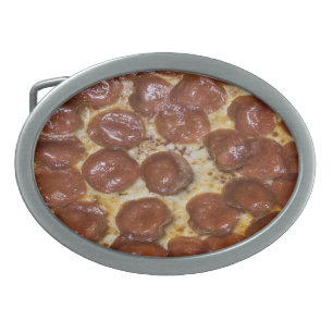 Pepperoni Pizza Belt Buckle