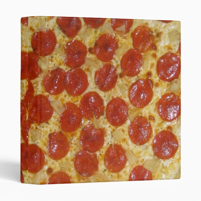 Pepperoni Pizza Binder (Front/Spine)