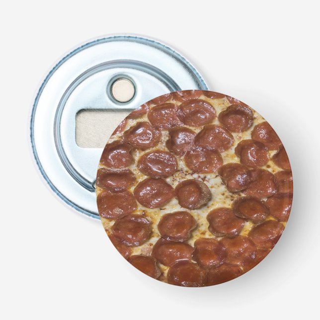 Pepperoni Pizza Bottle Opener (Front)
