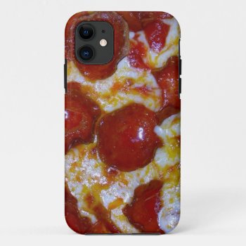 Pepperoni Pizza Iphone 11 Case by ipadiphonecases at Zazzle