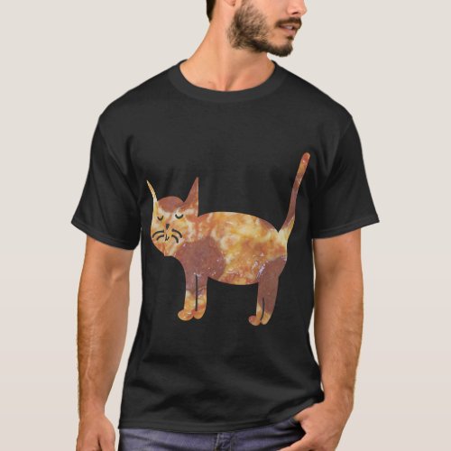 Pepperoni Pizza Cat Lover Person Gift Kitty Owner  T_Shirt