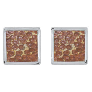 Pepperoni Pizza Cufflinks