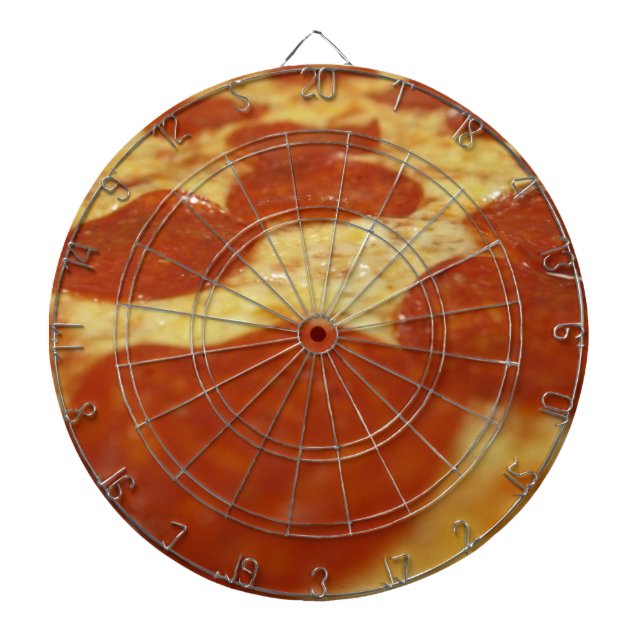 pepperoni pizza dart board (Front)