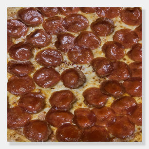 Pepperoni Pizza Foam Board