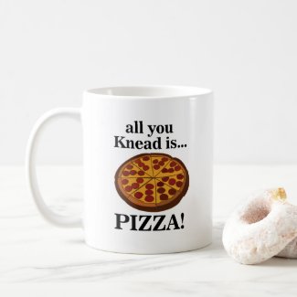 Pepperoni Pizza Food Funny Coffee Mug