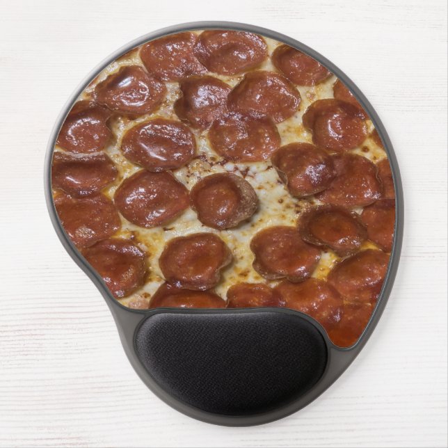Pepperoni Pizza Gel Mouse Pad (Front)