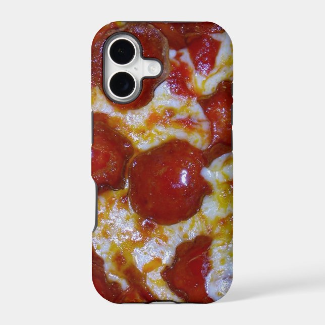 Pepperoni Pizza Iphone Case (Back)