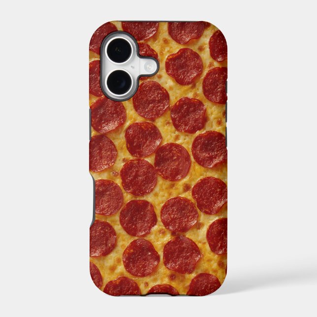 Pepperoni Pizza Iphone Case (Back)
