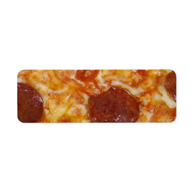 Pepperoni Pizza Label (Front)