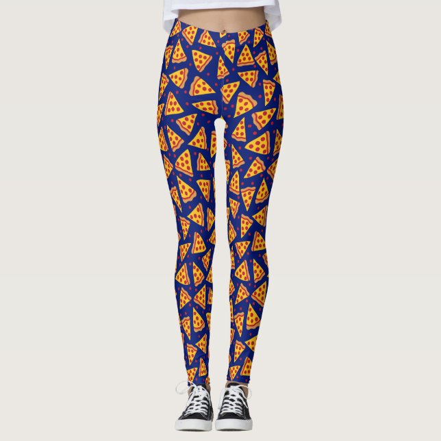 Pepperoni Pizza Lovers Leggings (Front)