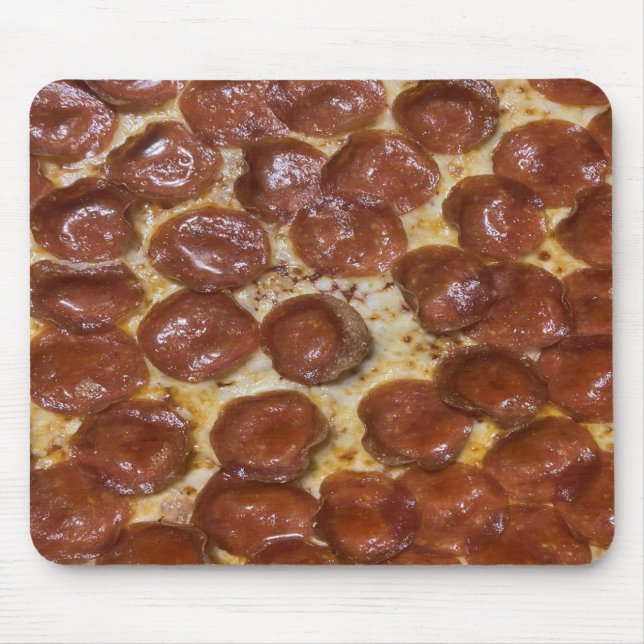 Pepperoni Pizza Mouse Pad (Front)