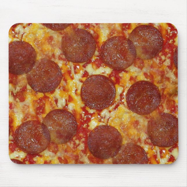 Pepperoni Pizza Mousepad (Front)