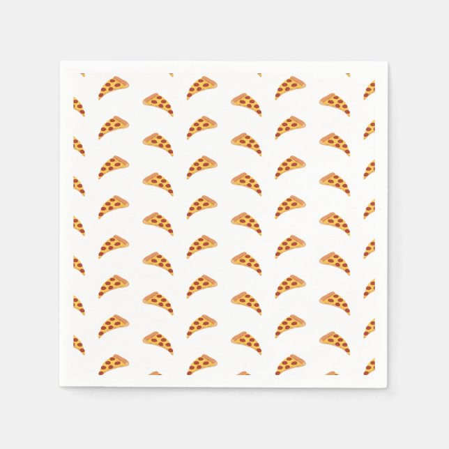 Pepperoni pizza napkins (Front)