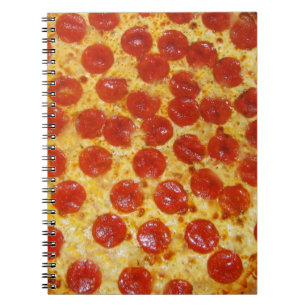 Pepperoni Pizza Notebook