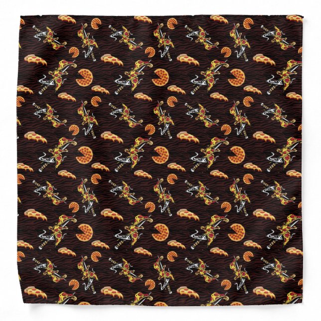 Pepperoni Pizza Party 2 Bandana (Front)
