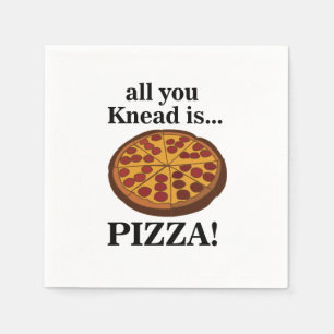 Pepperoni Pizza Party  Napkins